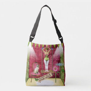 Bolso Cruzado Dream World Vintage Funky Ballerina Alteración del