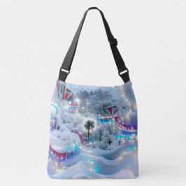 Bolso Cruzado Dreamy Winter Wonderland Lights