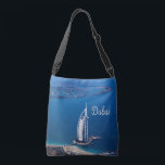 Bolso Cruzado Dubai Emiratos Árabes Unidos Burj Al Arab<br><div class="desc">Dubai UAE Burj Al ArabSólo hotel de 7 estrellas situado en los Emiratos Árabes Unidos,  en el Golfo Pérsico,  en forma de barco árabe.  Hermoso e icónico</div>