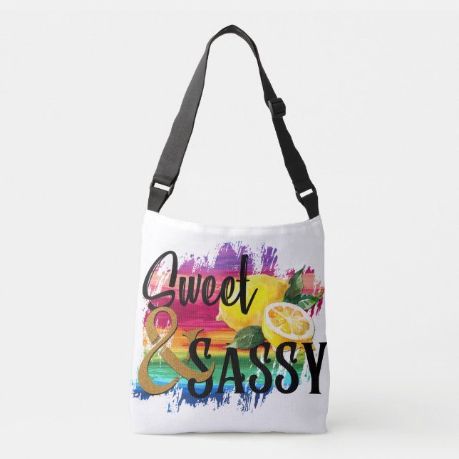 Bolso Cruzado Dulce y Sassy (Anverso)