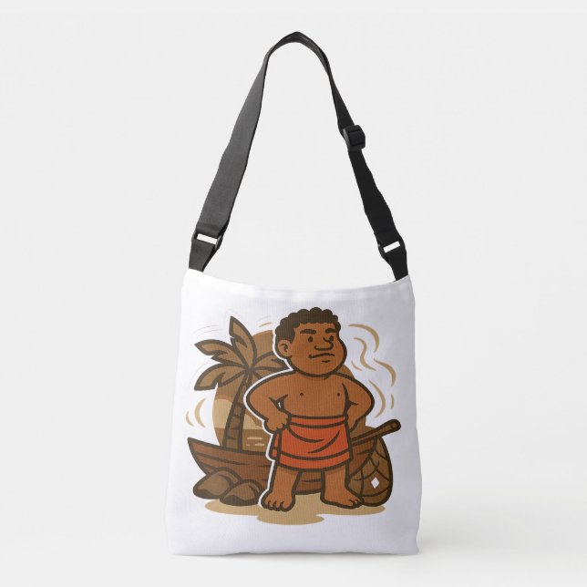 Bolso Cruzado Dumi Island Guardian (Anverso)