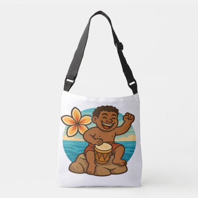 Bolso Cruzado Dumi Ocean Drummer (Anverso)