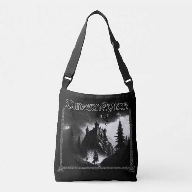 Bolso Cruzado Dungeon Synth (Anverso)