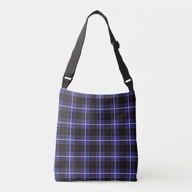 Bolso Cruzado Dunlop Tartán (Anverso)