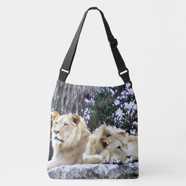 Bolso Cruzado Dúo León (Anverso)