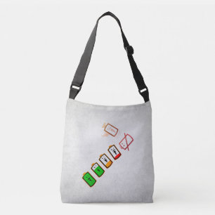 Bolso Cruzado Duración de la batería - Retro Guay Mix Edition