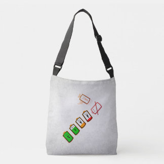 Bolso Cruzado Duración de la batería - Retro Guay Mix Edition