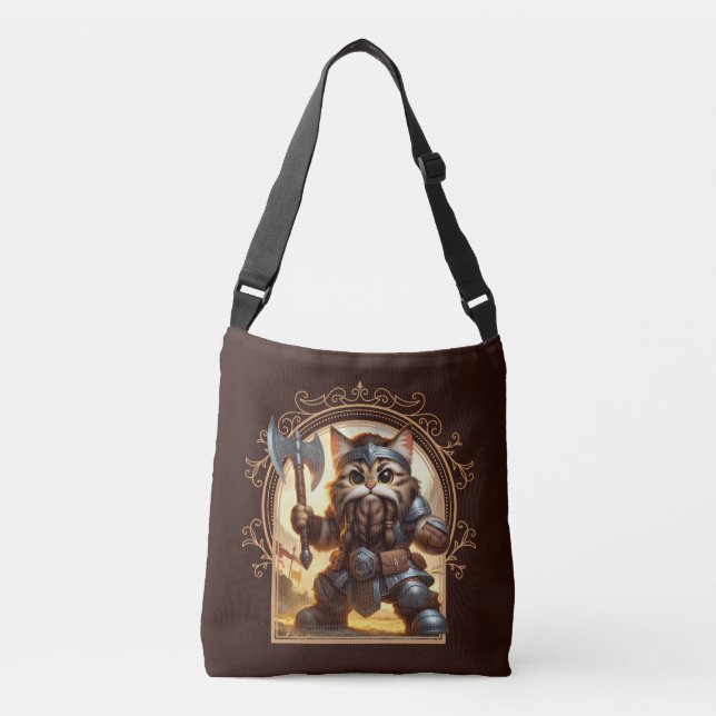 Bolso Cruzado Dwarf Fantasy Adventure (Anverso)