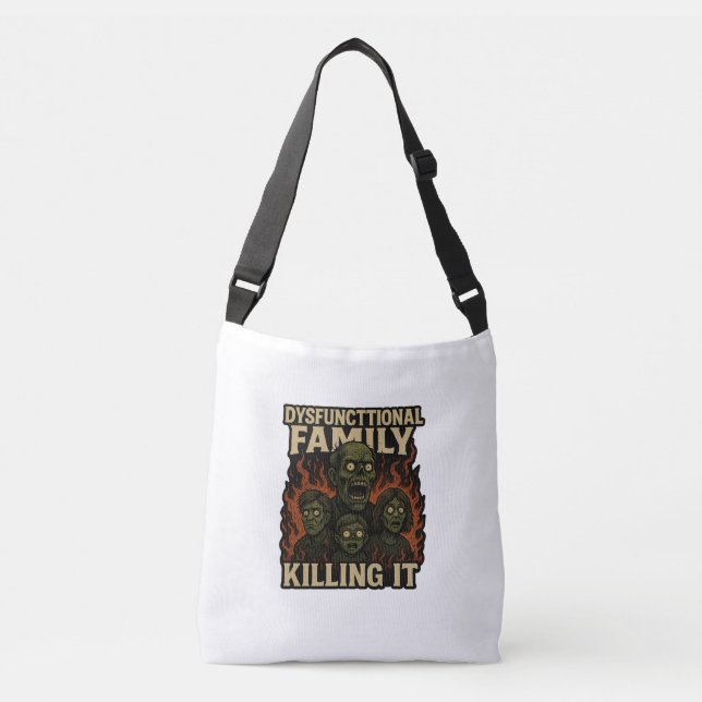 Bolso Cruzado Dysfunctional Family Killing It (Anverso)