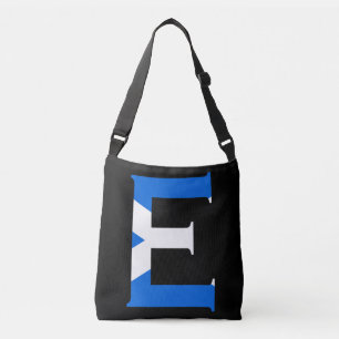Bolso Cruzado E Monograma sobrepuesto en cbcnt de la bandera esc