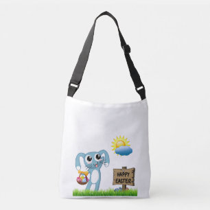 Bolso Cruzado Easter Bunny desea una feliz Pascua