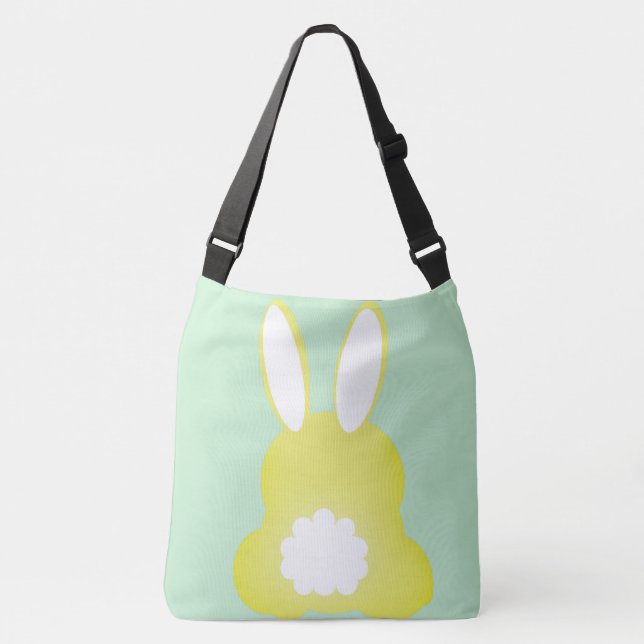 Bolso Cruzado Easter Bunny Tote Bag (Anverso)
