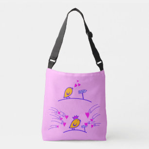 Bolso Cruzado ECO AMOR - Comic Birds Tweetlercools 3