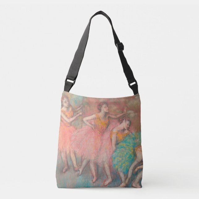 Bolso Cruzado Edgar Degas Cuatro Bailarinas (Anverso)