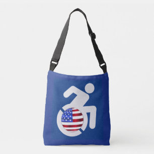 Bolso Cruzado EE.UU. con discapacidad