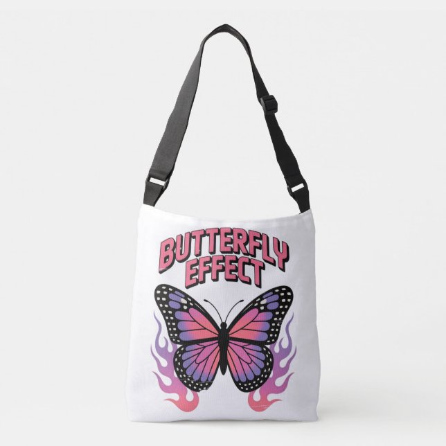 Bolso Cruzado Efecto Mariposa  (Anverso)
