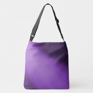 Bolso Cruzado Efecto morado de la luz de la luna del crepúsculo