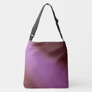 Bolso Cruzado Efecto rojo rosa cremallera luz de la luna