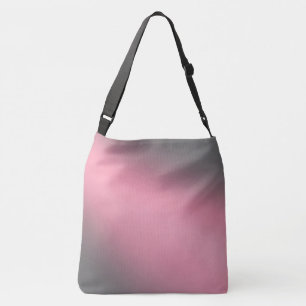 Bolso Cruzado Efecto rosa y gris de la luz de la luna