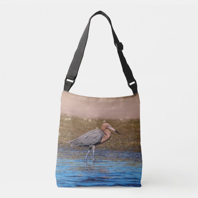 Bolso Cruzado Egret Reddish en North Beach (Anverso)