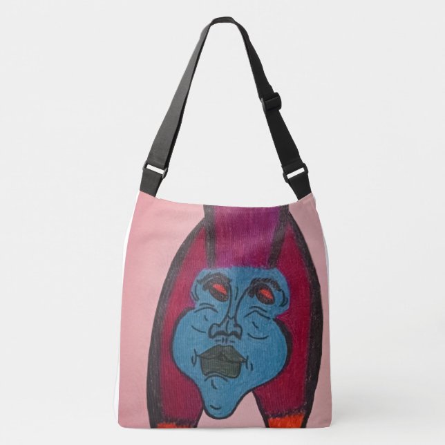 Bolso Cruzado Egyptian Inspired Horror Themed Mummy  (Anverso)