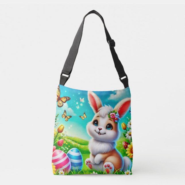 Bolso Cruzado Ein glücklicher Hase (Anverso)