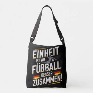 Bolso Cruzado Einheit es wie Fußball - ¡Besser Zusammen! Totebag
