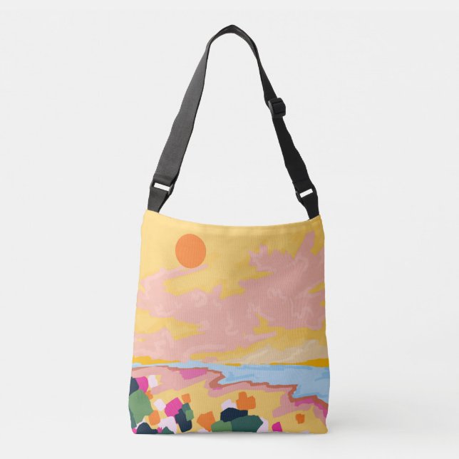 Bolso Cruzado El abrazo del sol (Anverso)