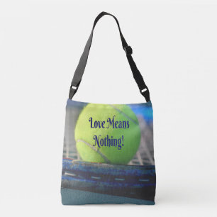 Bolso Cruzado ¡El Amor Al Tenis No Significa Nada! Graciosidad M