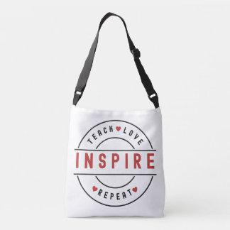 Bolso Cruzado El amor de enseñanza inspira motivación