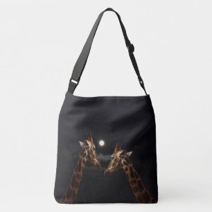 Bolso Cruzado El amor de la jirafa a la luz de la luna,