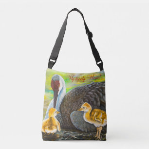 Bolso Cruzado El amor de madre de la grúa de Sandhill