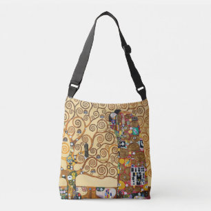 Bolso Cruzado El árbol de la vida   Gustav Klimt  