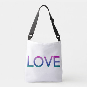 Bolso Cruzado El arcoiris del amor colorido