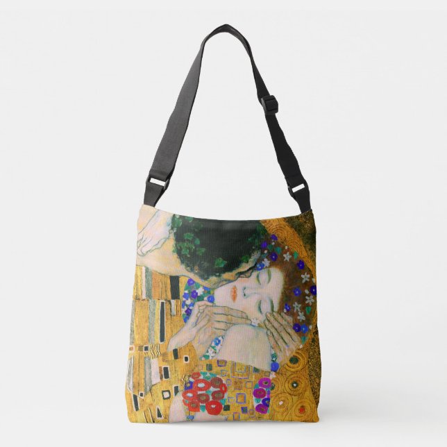 Bolso Cruzado El beso de Gustav Klimt (Anverso)