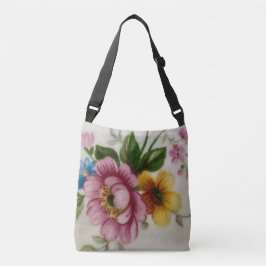 Bolso Cruzado El Bouquet floral de la Copa del Té