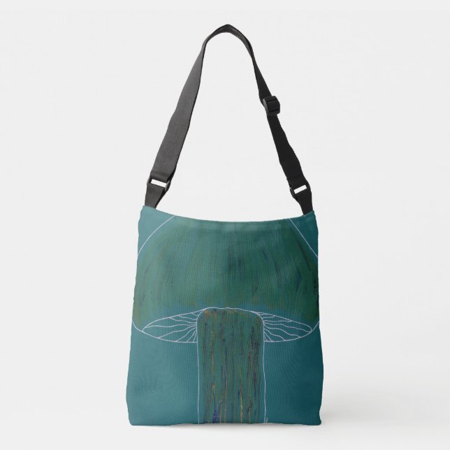 Bolso Cruzado El caballero branqueado (Anverso)