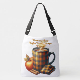 Bolso Cruzado El Café Hace que las Cosas Pasen
