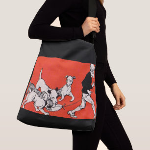 Bolso Cruzado el caminante del perro
