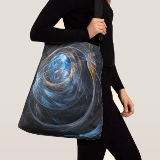 Bolso Cruzado El cuerpo de la cruz de arte abstracto alrededor d