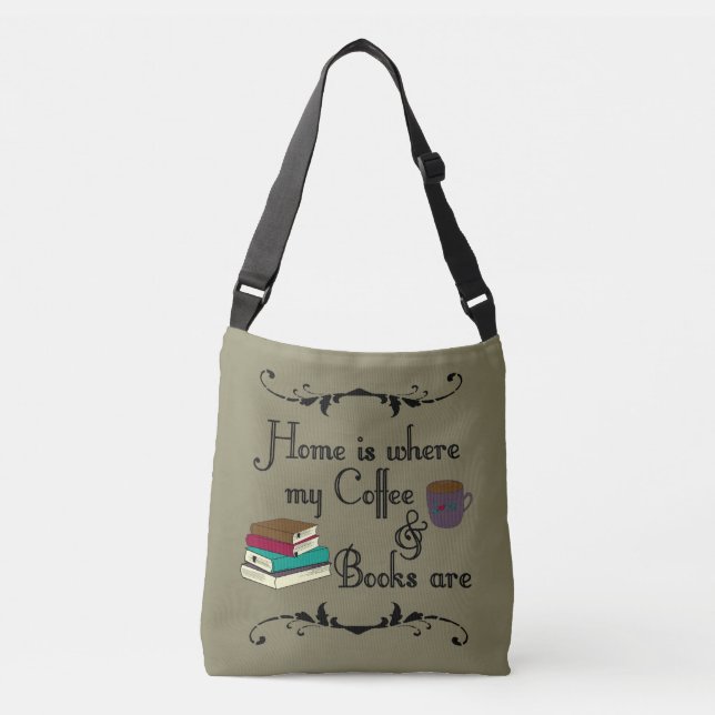 Bolso Cruzado El hogar es (Anverso)