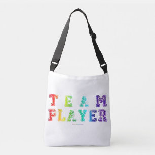 Bolso Cruzado El jugador del equipo de SlipperyJoe lleno de lluv
