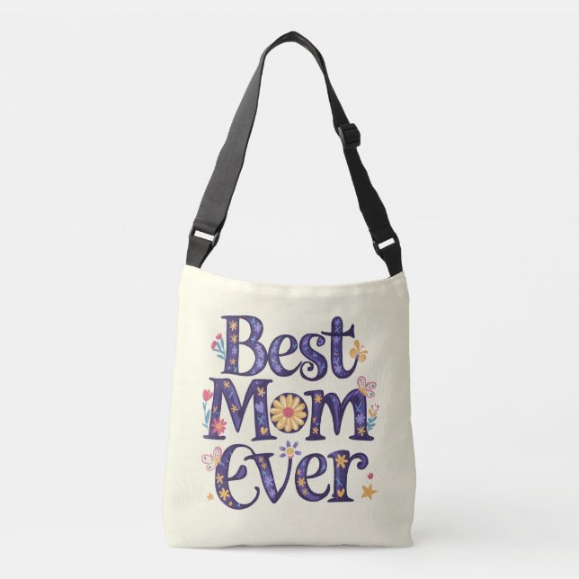 Bolso Cruzado El mejor día de la madre (Anverso)