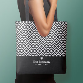 Bolso Cruzado El monograma moderno del corazón de alta escala Ik