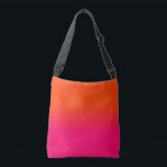 Bolso Cruzado El naranja de neón y el color rosado de neón de la<br><div class="desc">El naranja de neón y el color rosado de neón de la sombra de Ombre se descoloran. Sombras descoloradas de las rosas fuertes que empañan en el parecer anaranjado de neón una puesta del sol pintada el neón, naranja, caliente, rosado, ombre, sombra, color, se descolora, tiende, brillante, fluorescente, highlighter, escuela,...</div>