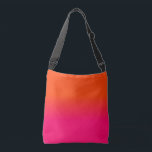 Bolso Cruzado El naranja de neón y el color rosado de neón de la<br><div class="desc">El naranja de neón y el color rosado de neón de la sombra de Ombre se descoloran. Sombras descoloradas de las rosas fuertes que empañan en el parecer anaranjado de neón una puesta del sol pintada el neón, naranja, caliente, rosado, ombre, sombra, color, se descolora, tiende, brillante, fluorescente, highlighter, escuela,...</div>