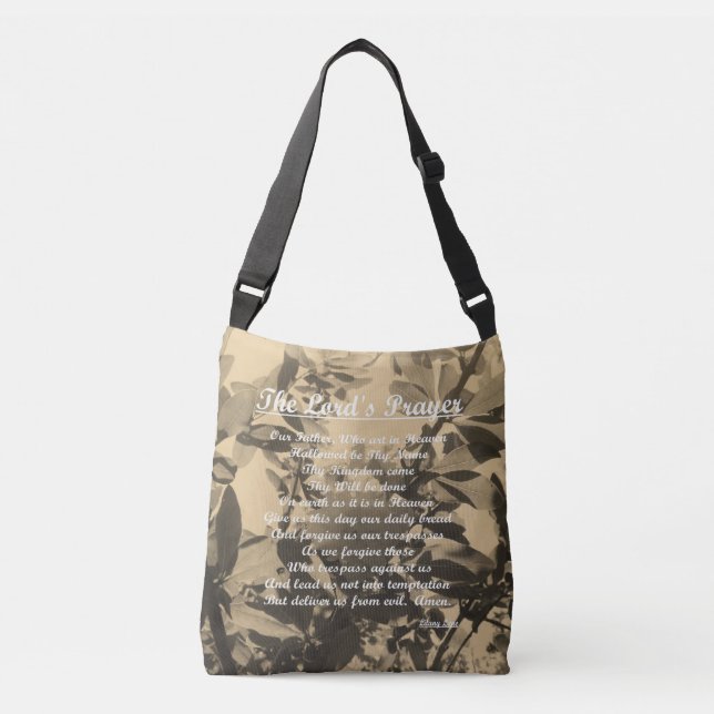 Bolso Cruzado El Padrenuestro  (Anverso)