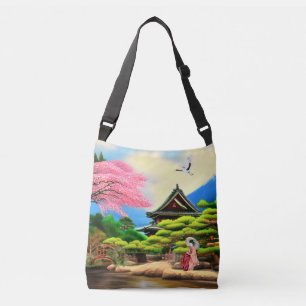 Bolso Cruzado El paisaje de los jardines japoneses