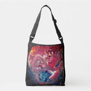 Bolso Cruzado El pájaro y el lago