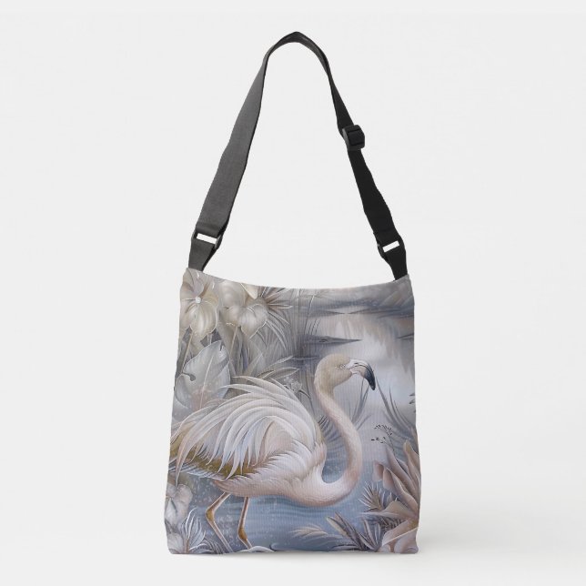 Bolso Cruzado El Pastel Salvaje Salvaje Animales Whimsicales Fla (Anverso)